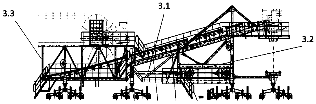 Tensioning device of belt conveyor and use method of tensioning device