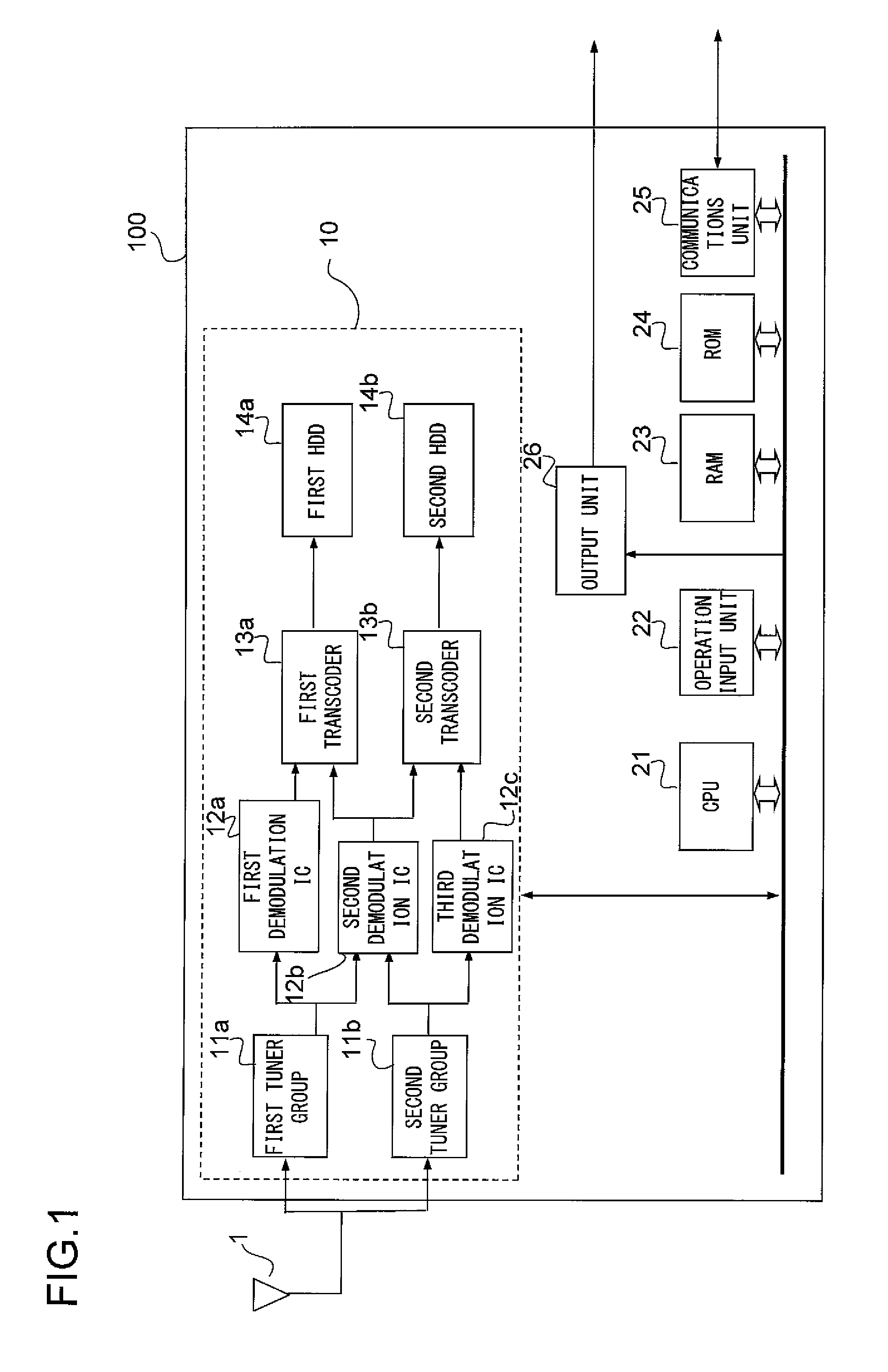 Recording and reproducing apparatus