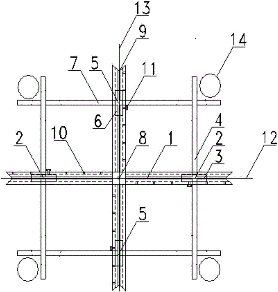 Positioning and reinforcing system and method for assembly type building cast-in-place connection layer reserved reinforcing steel bar