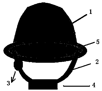 Wireless networking technology-based safety helmet and data transmission method thereof
