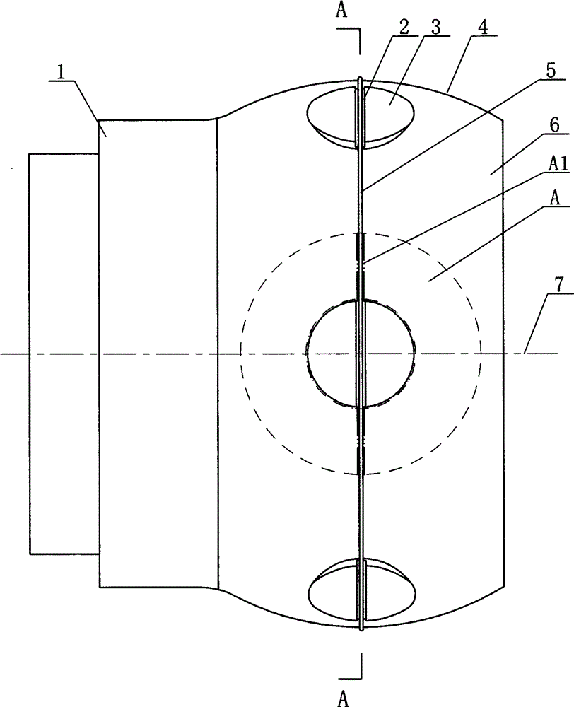 Fixture for grinding spherical surface gasket