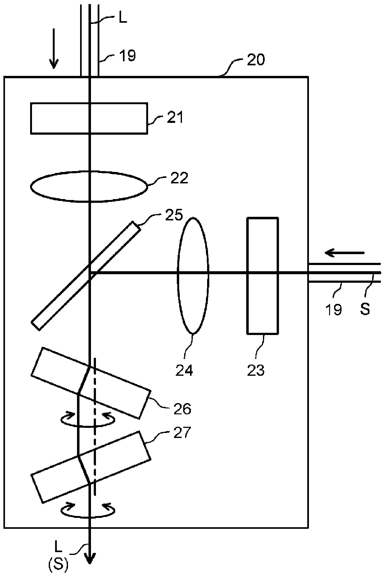 Laser welding device and laser welding method