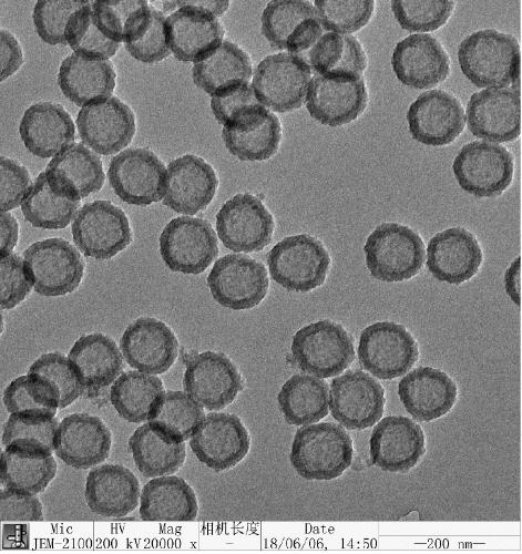 A kind of monodisperse hollow Prussian blue nano microsphere, its preparation method and application