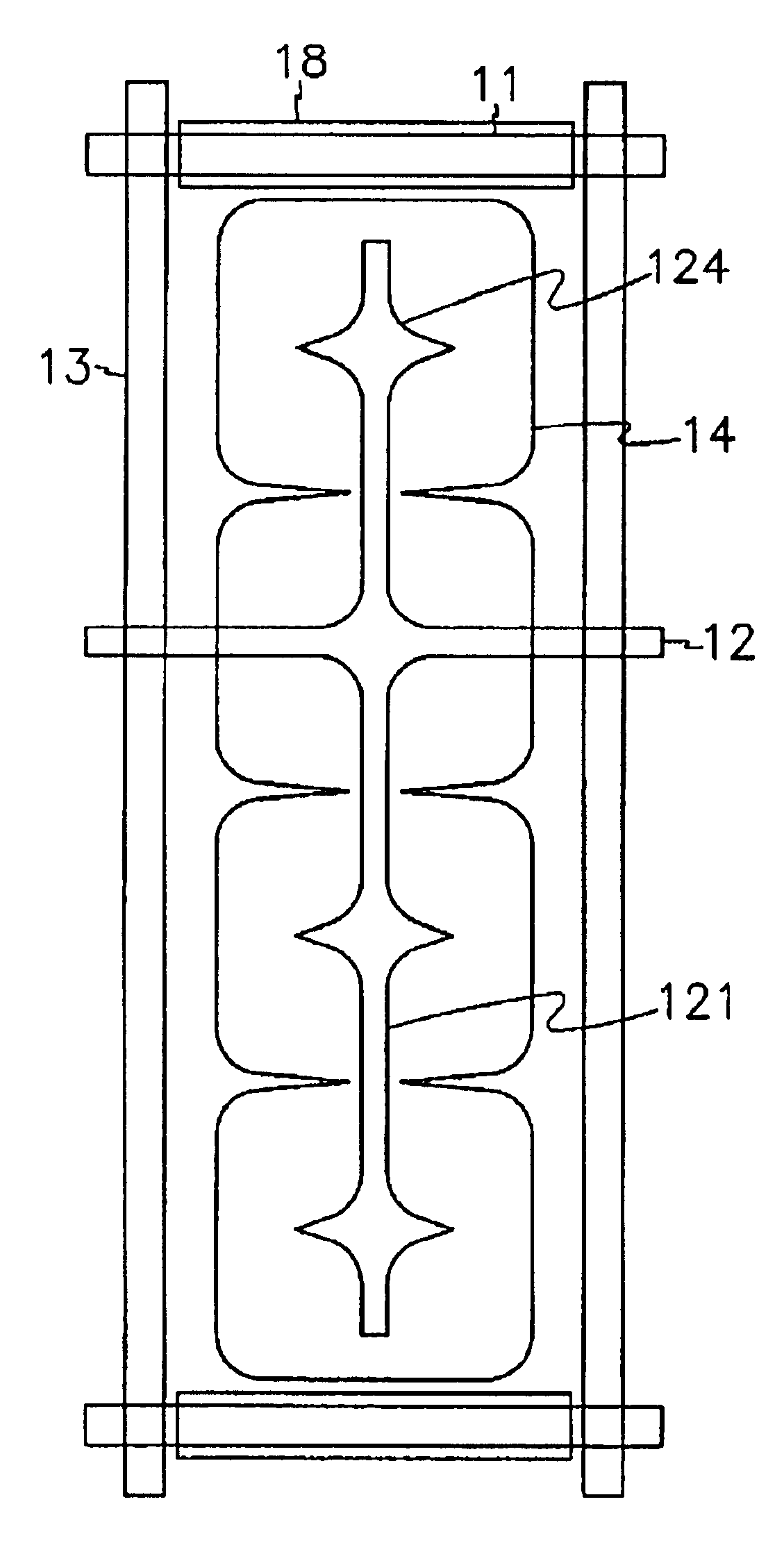 Patterned vertically aligned liquid crystal display