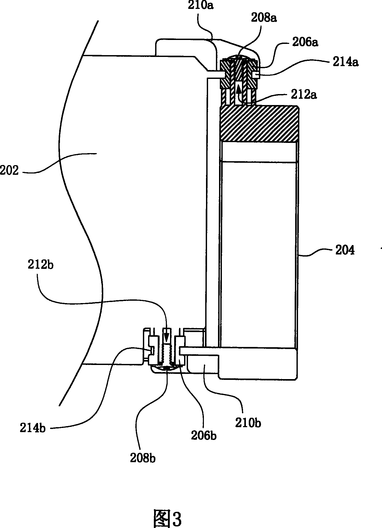 Rack for thin display device with bass horn and bass thin display