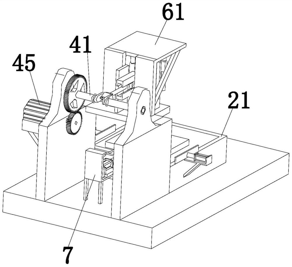 Stamping device for mechanical equipment manufacturing