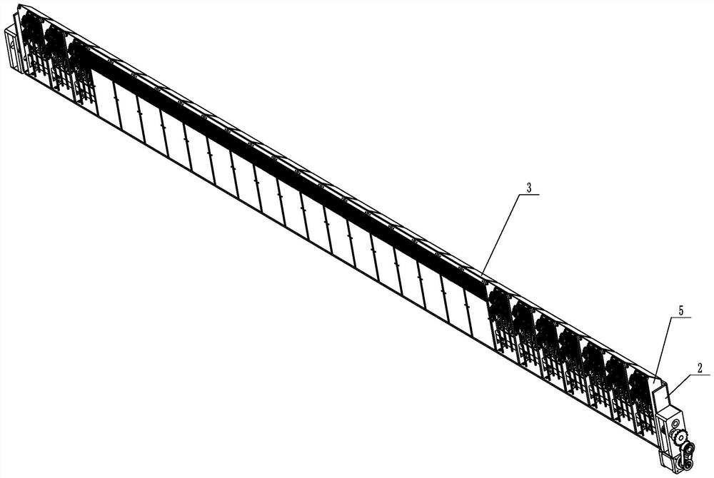 Traction device of flat knitting machine