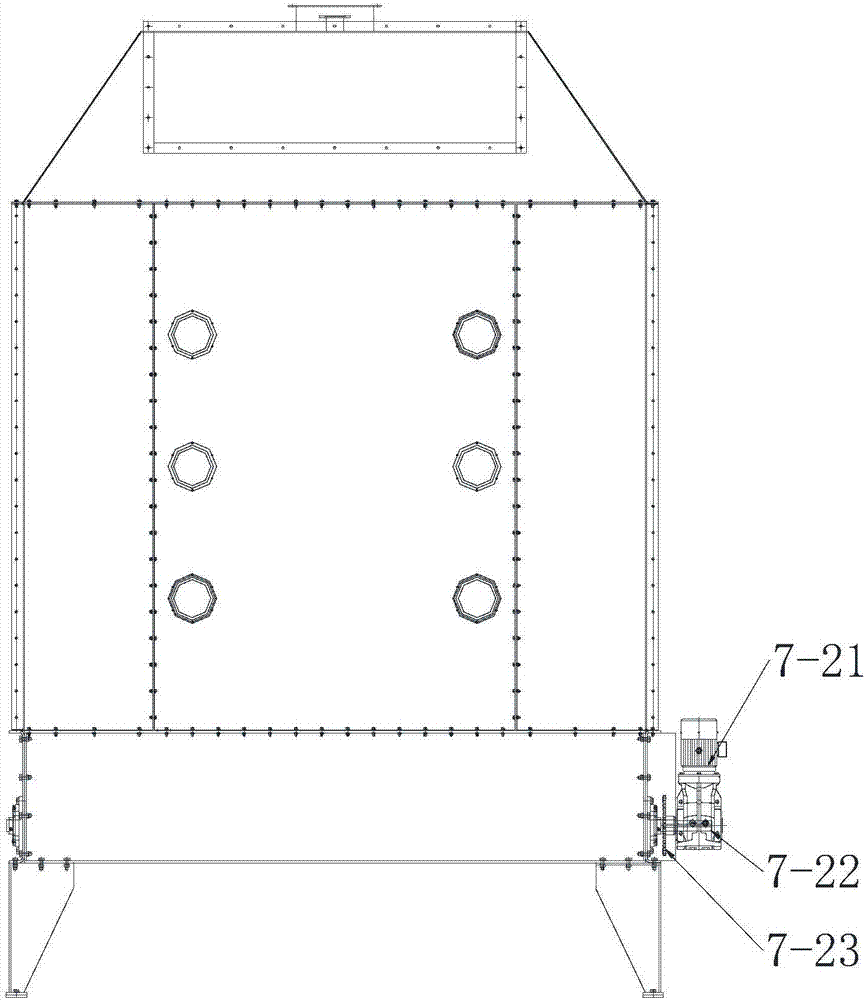 Sieve roller counterflow cooler