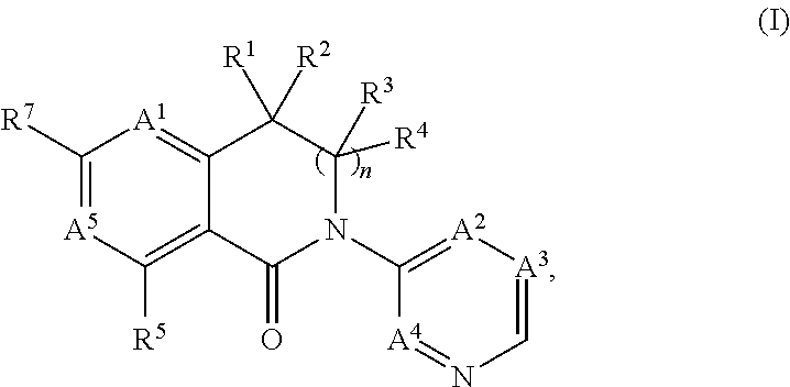 Bicyclic dihydroisoquinoline-1-one derivatives