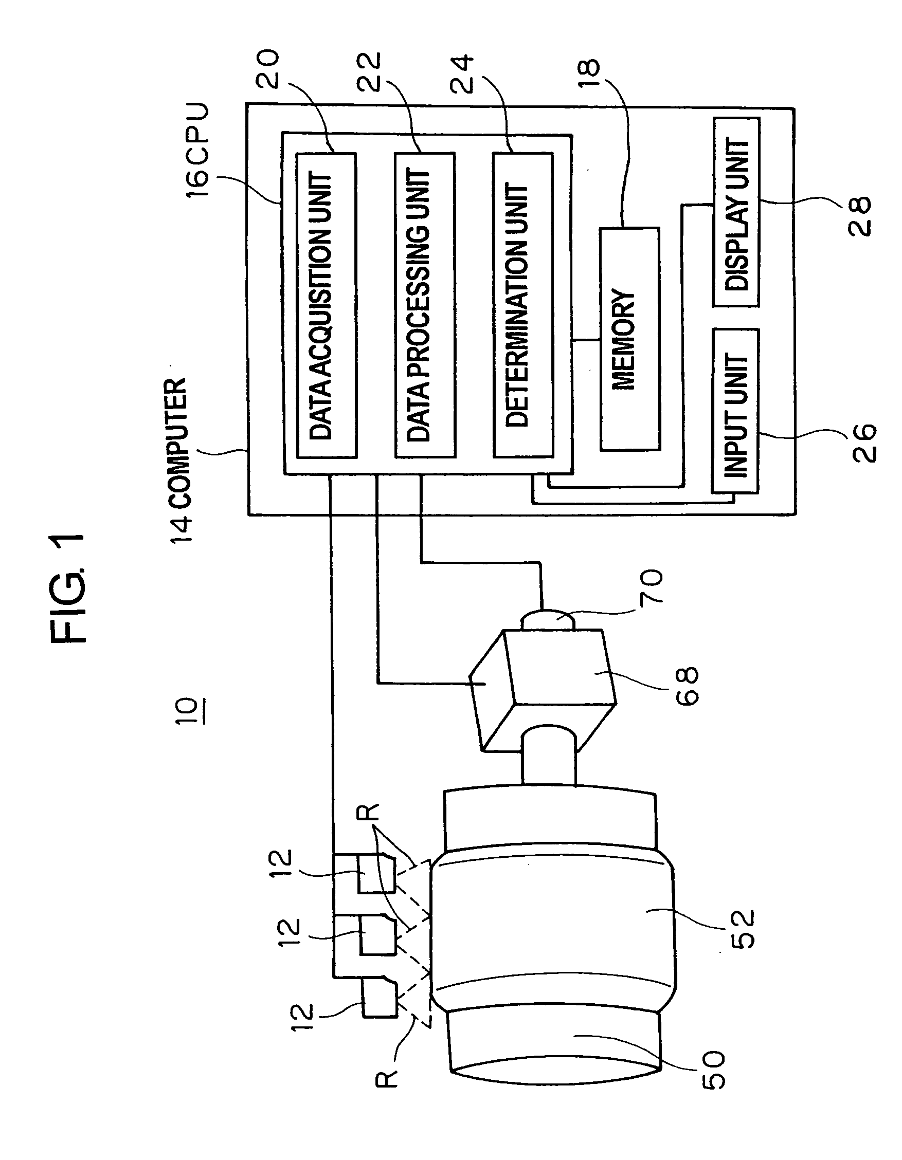 Method and apparatus for inspecting pneumatic tire during production