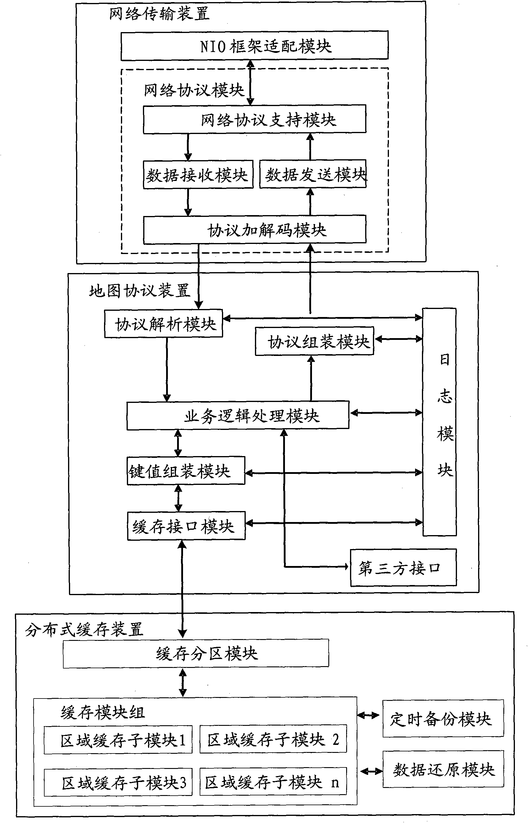 Geographical map displaying system and method