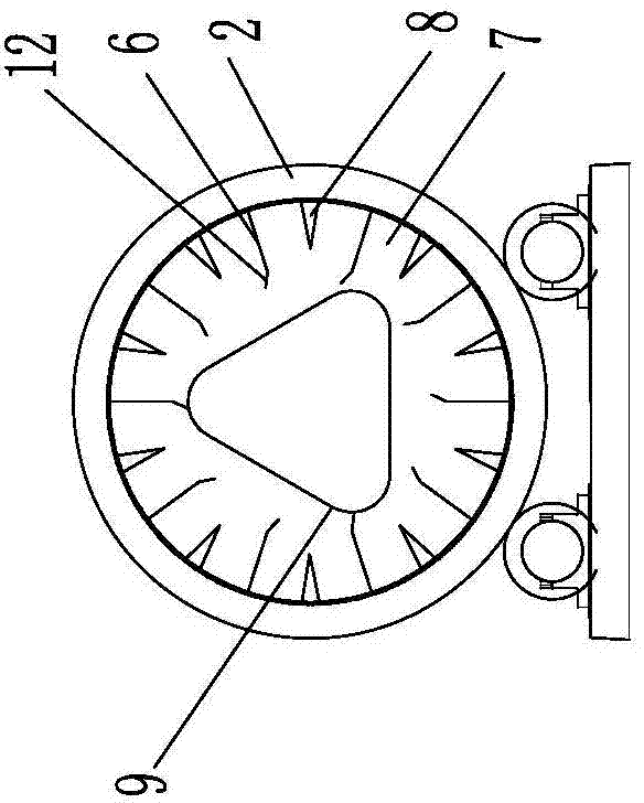 Rotary drum type hydraulic power disintegrator