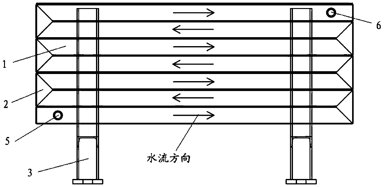 Novel water-cooling shield device