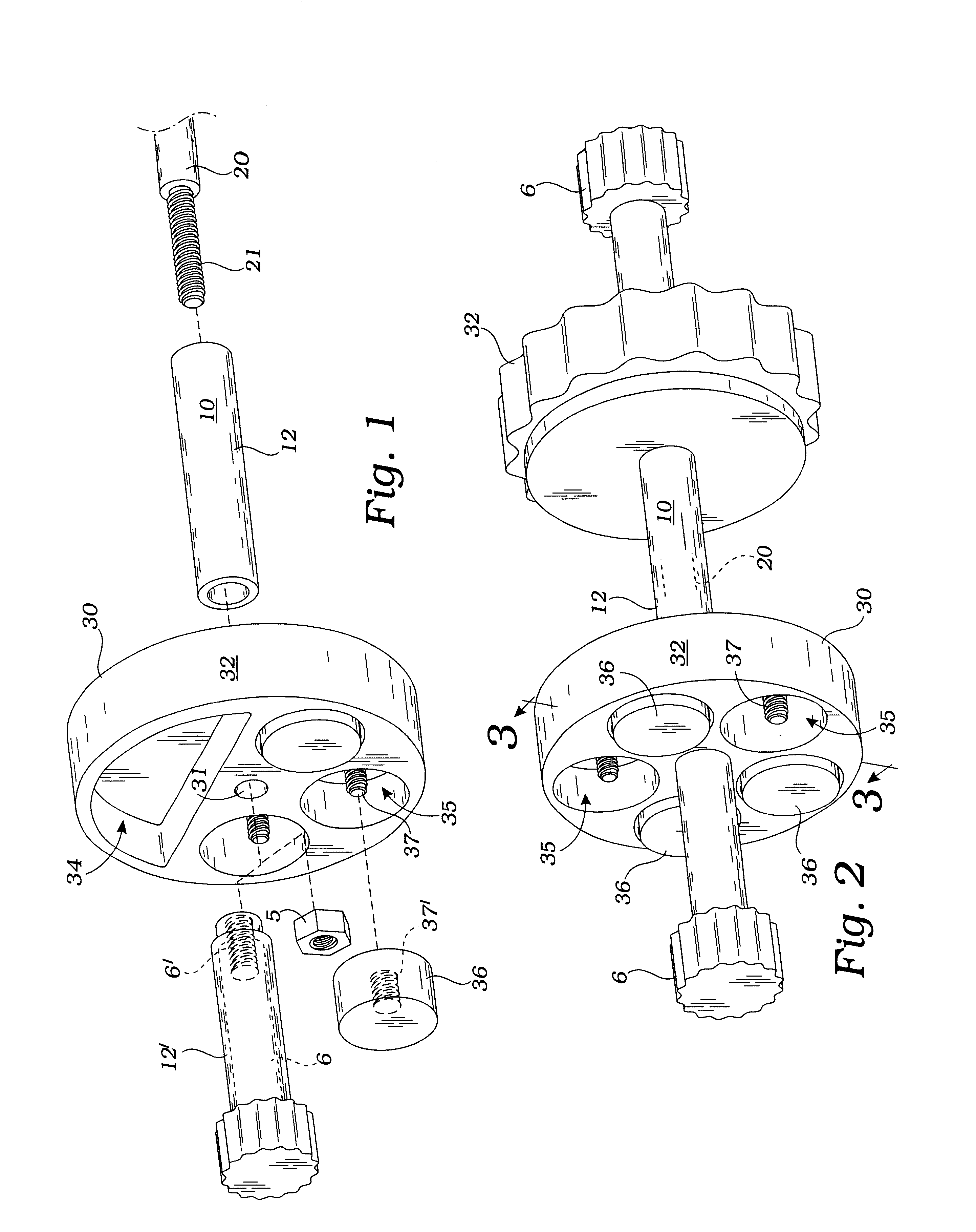 Specialty weight training apparatus and method