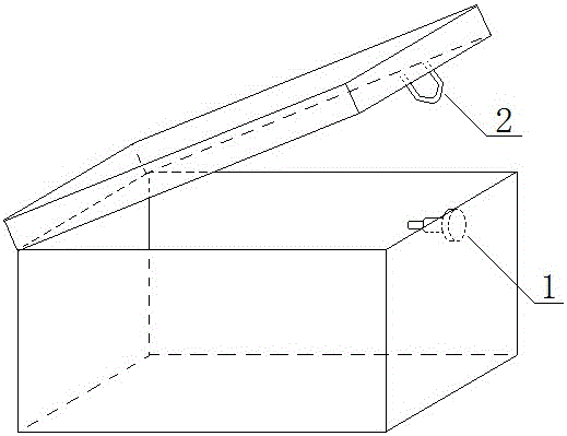 Intelligent radio frequency waste soil dumping system based on full closed waste soil vehicles