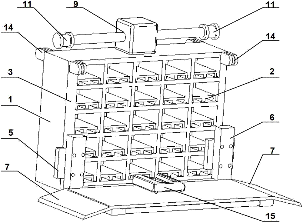 Non-stocker small-sized intelligent stereoscopic warehouse