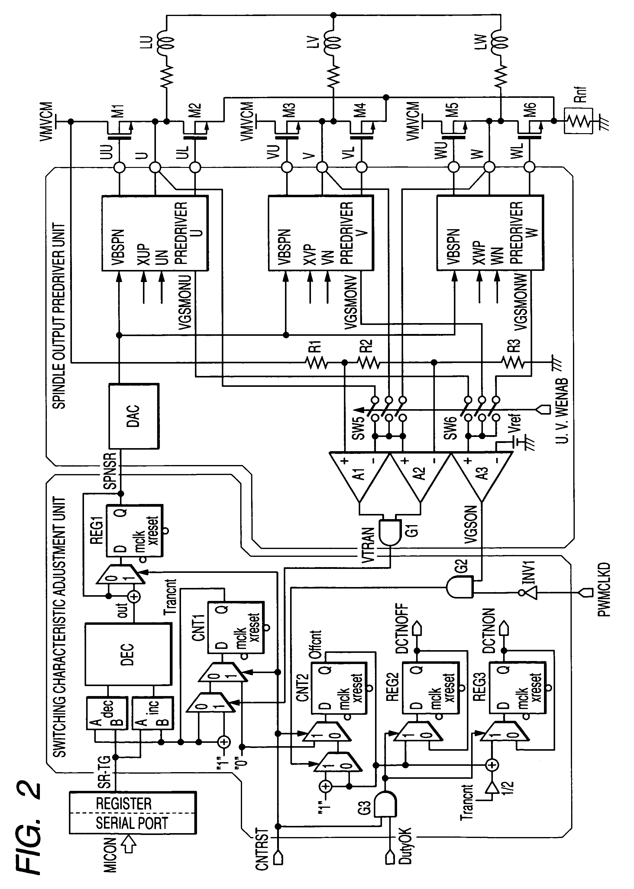 Motor drive device and motor drive integrated circuit device