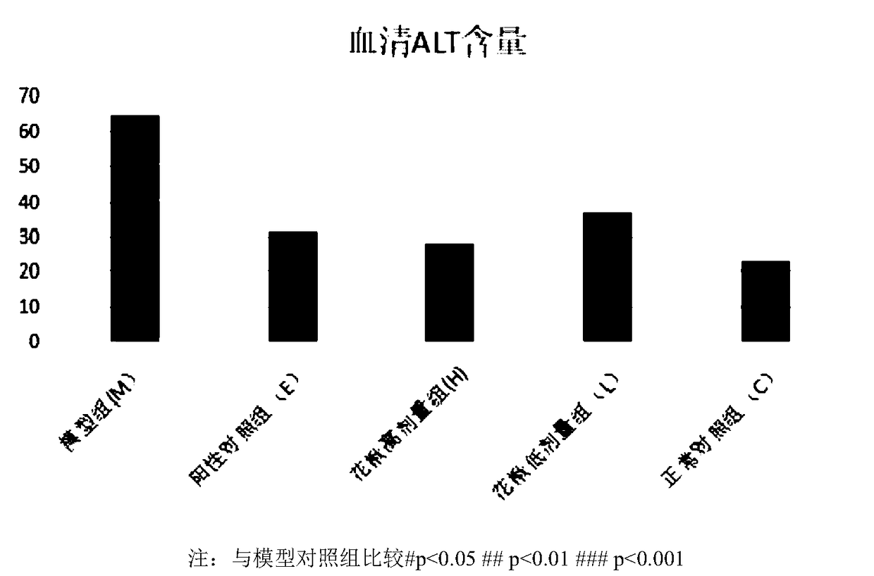 Application of Aronia melanocarpa Elliot anthocyanin in preparation of anti-liver fibrosis drugs or health care products