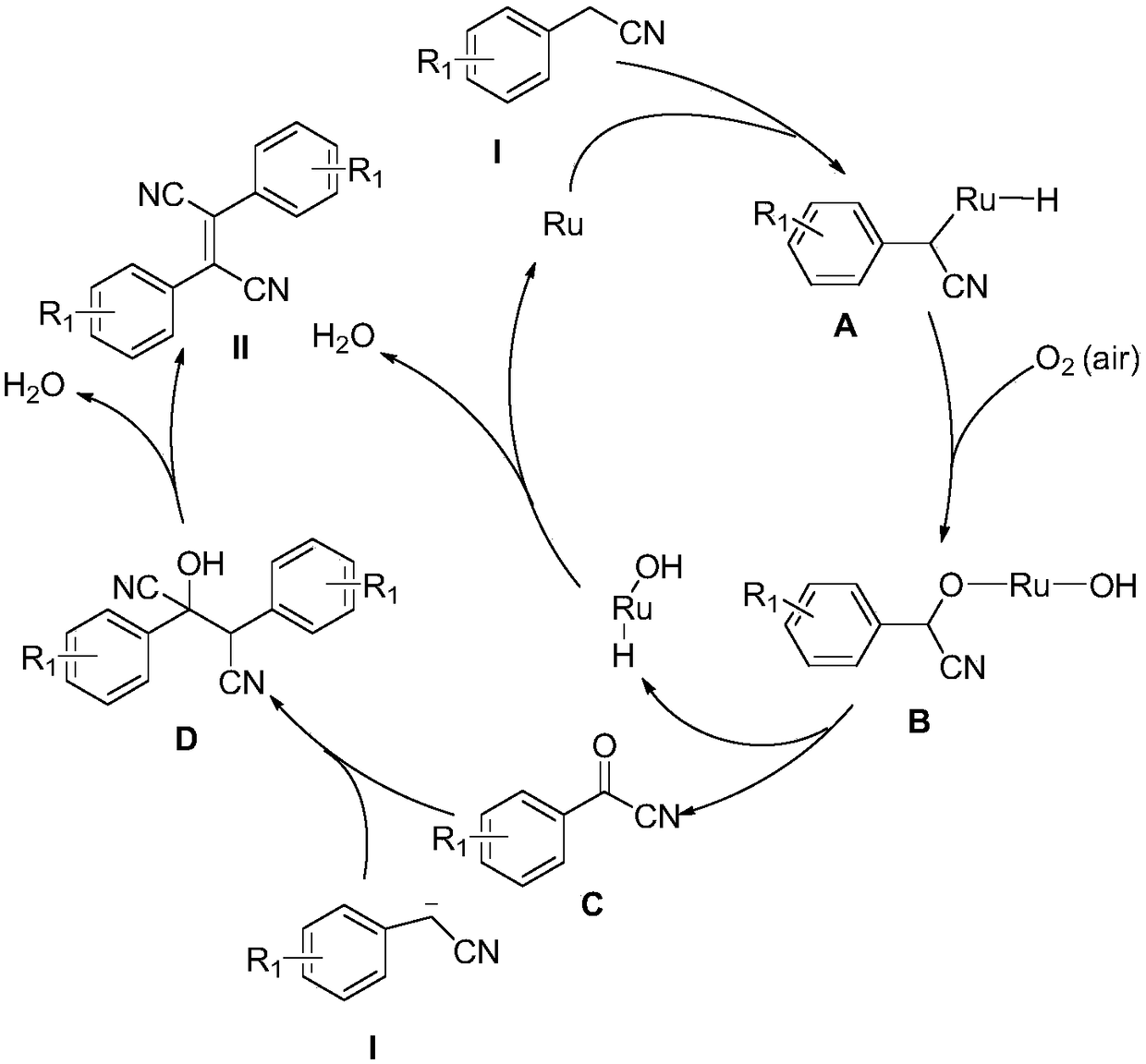 method-for-synthesizing-dicyano-diarylethene-compound-eureka