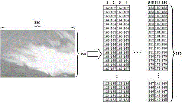 Evaluation method for flame burning condition and stability