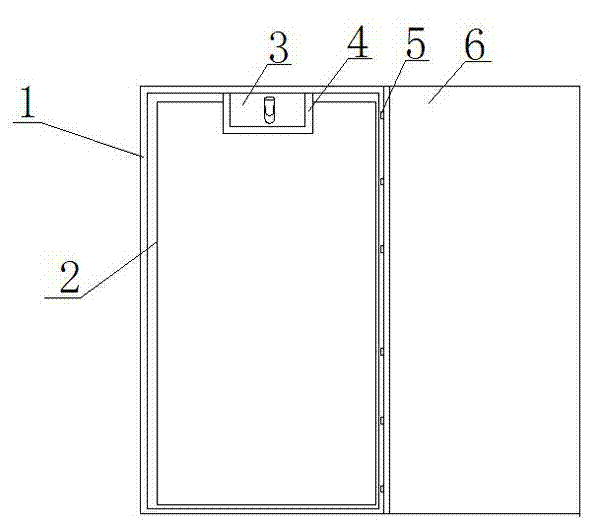 Power cabinet capable of testing line head joint strength