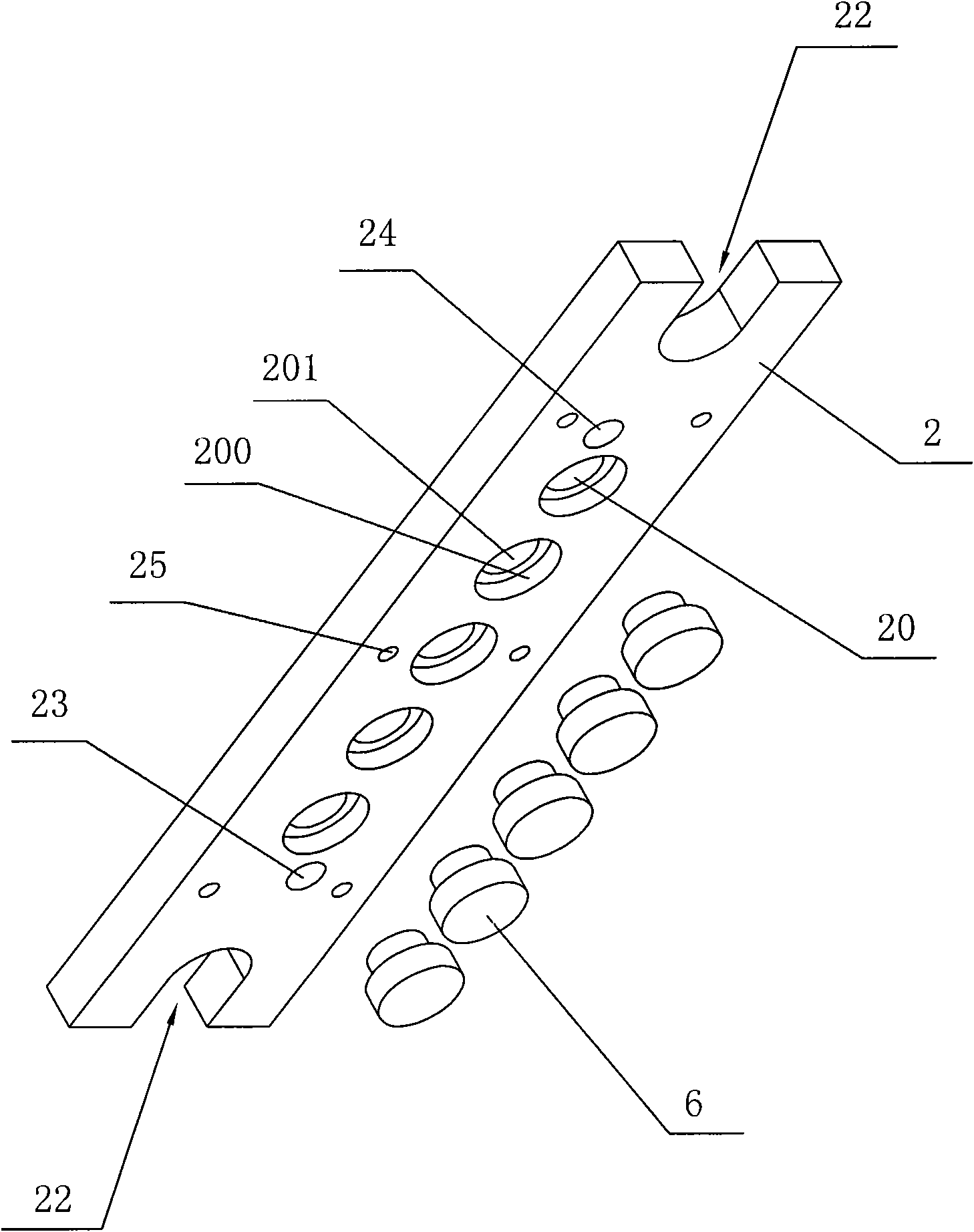 LED strip light source and package method thereof