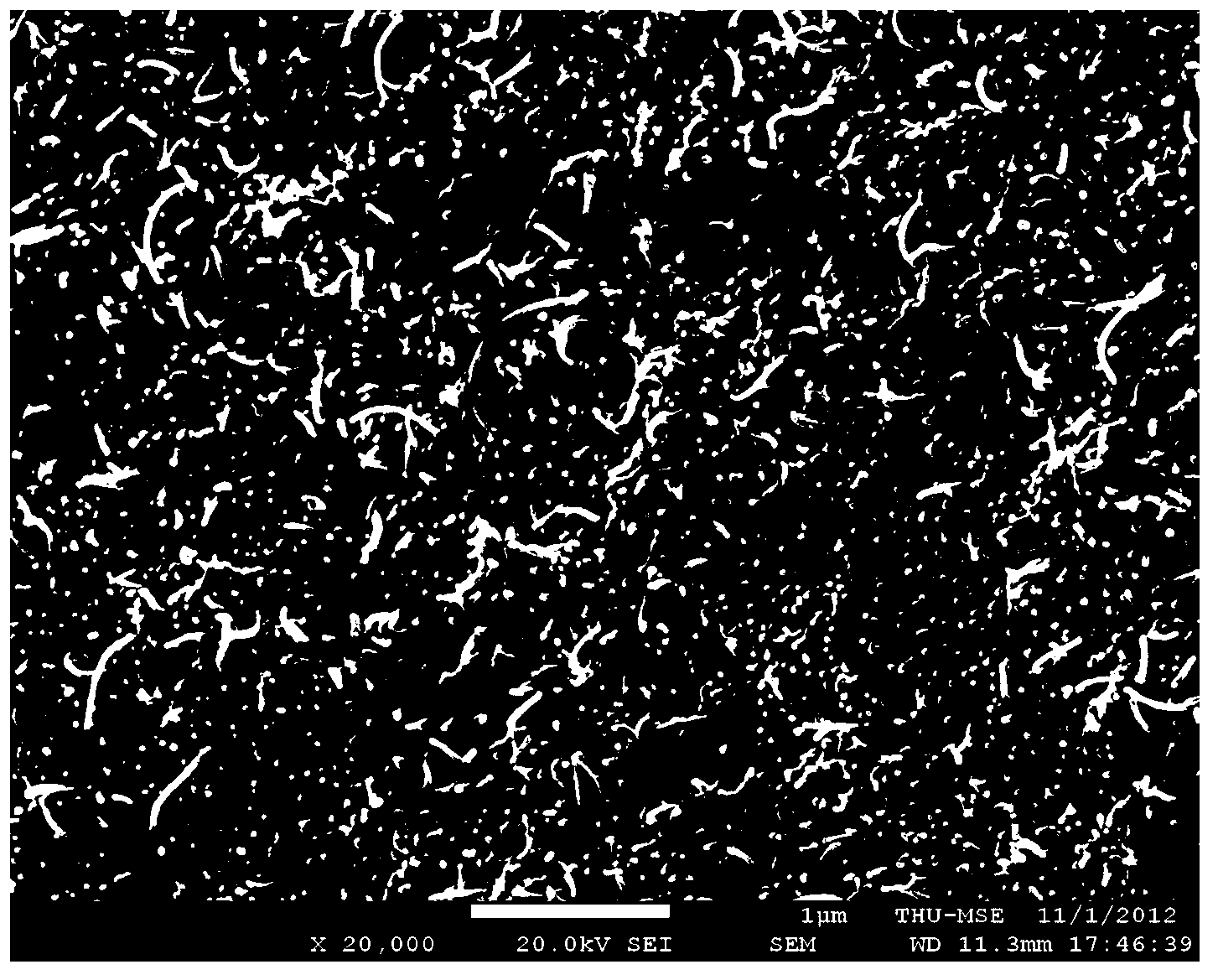 Preparation method of amorphous-nanocrystal improved terylene self-cleaning shielding fiber