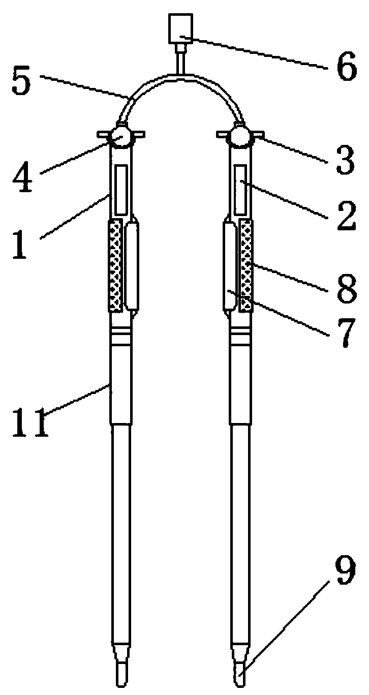 Antilost intelligent chopsticks based on Internet of Things and using method thereof
