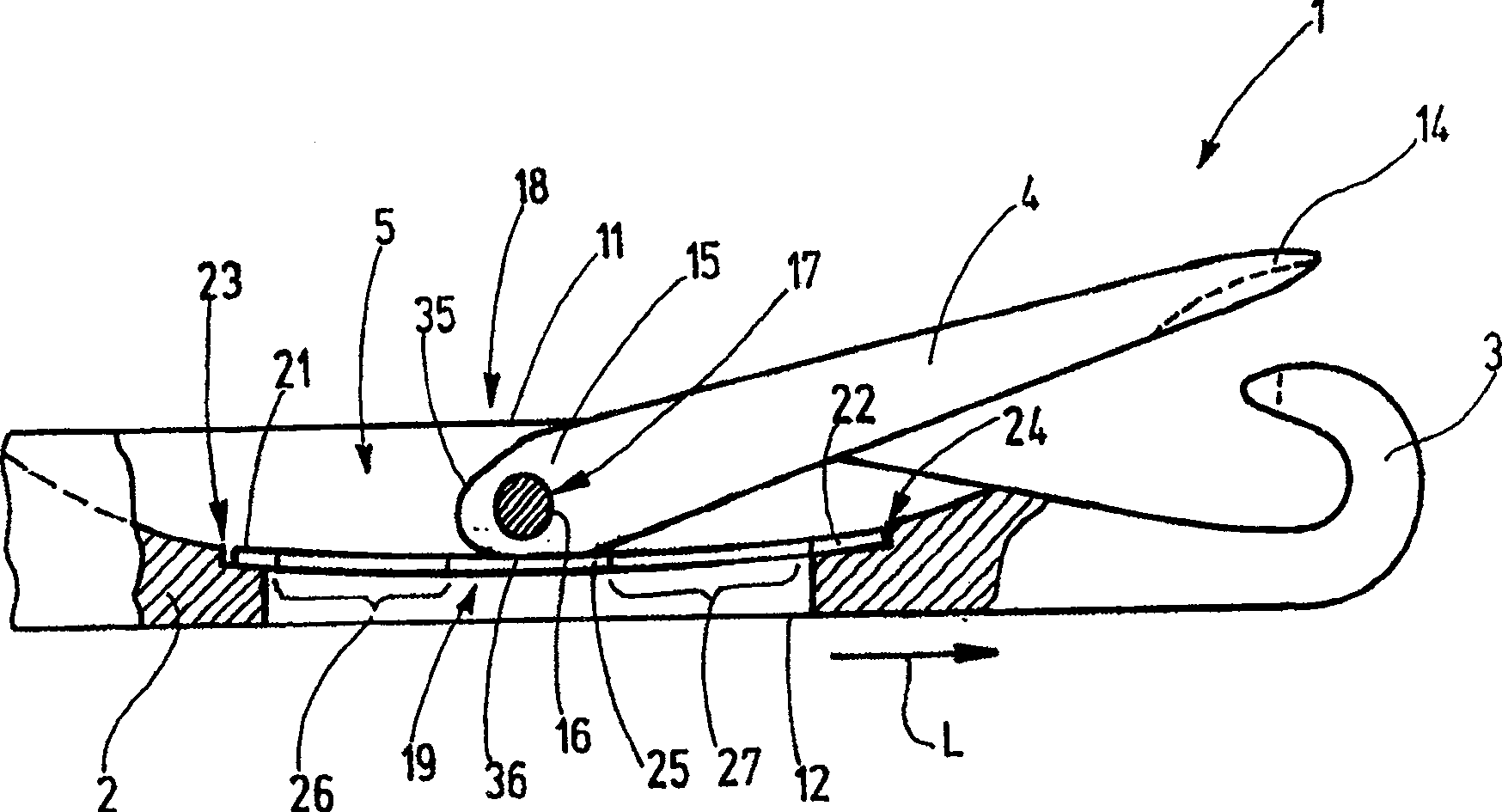 Latch needle