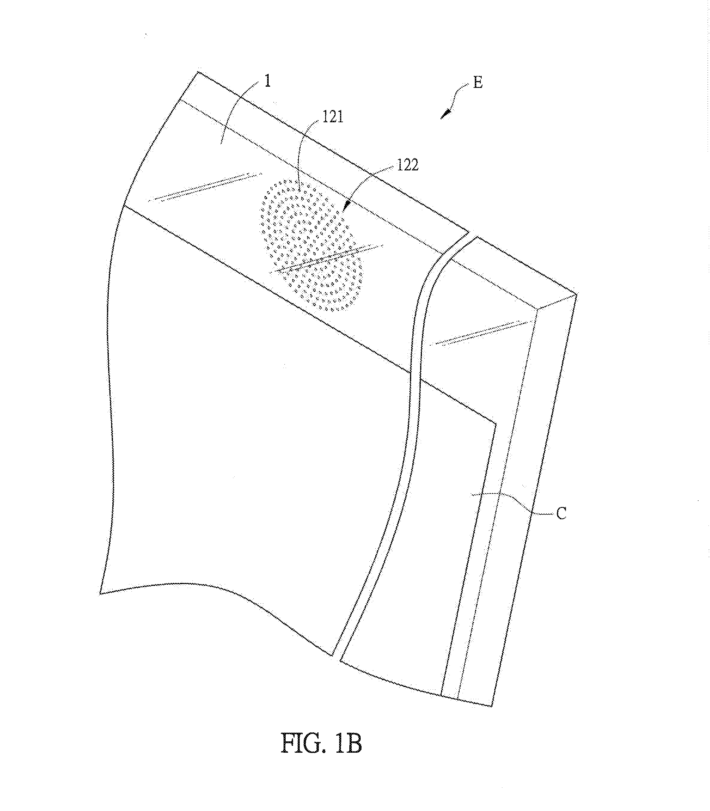 Optical panel and processing method thereof