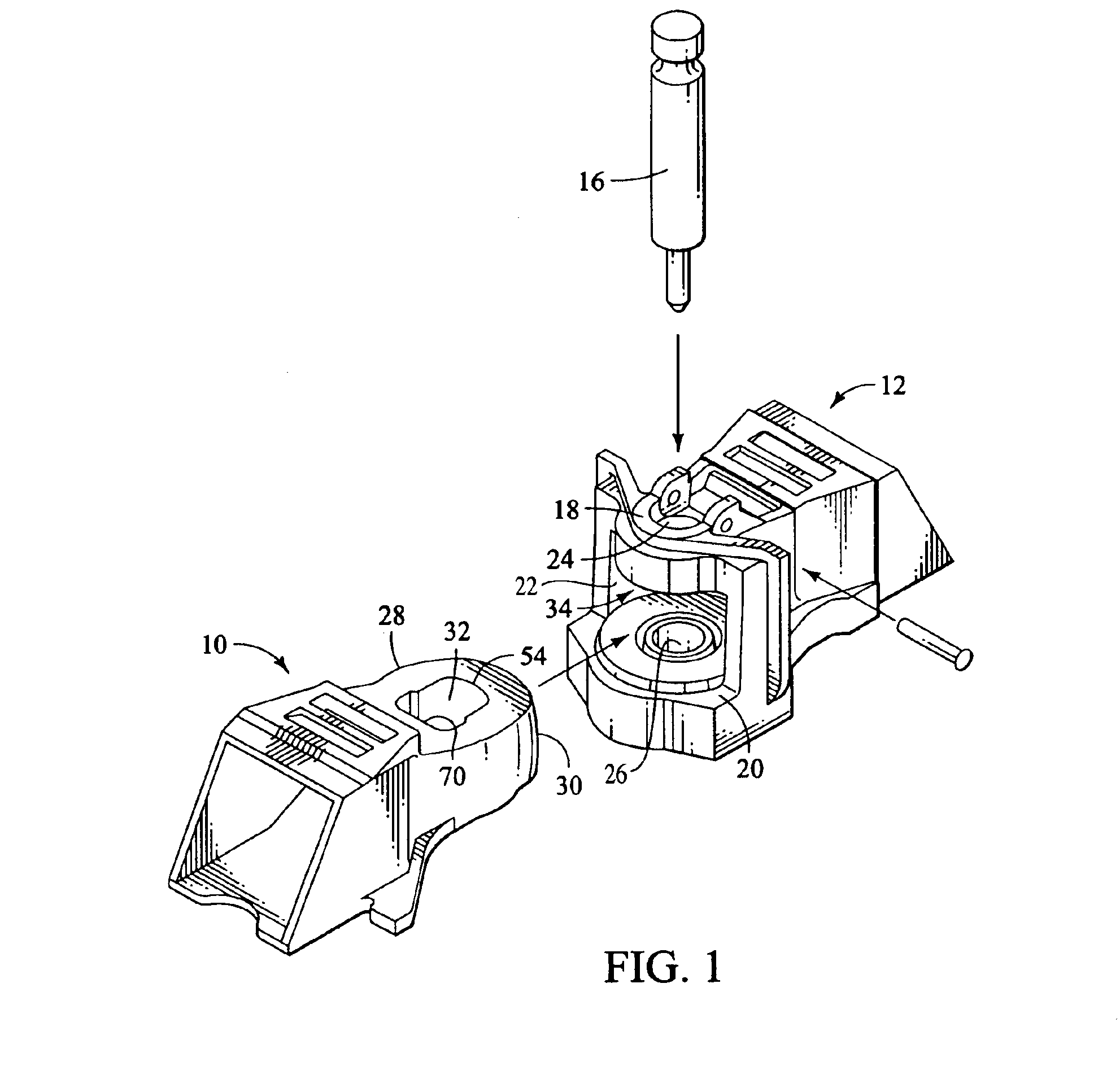 Articulated connector reconditioning process and apparatuses
