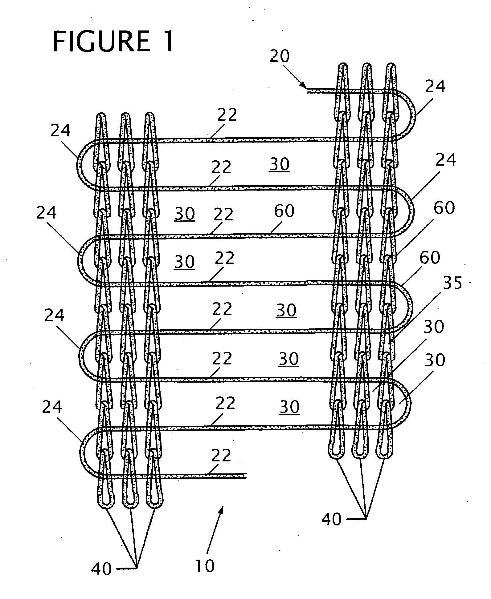 Carrier assembly with fused power and frame-warp aperture