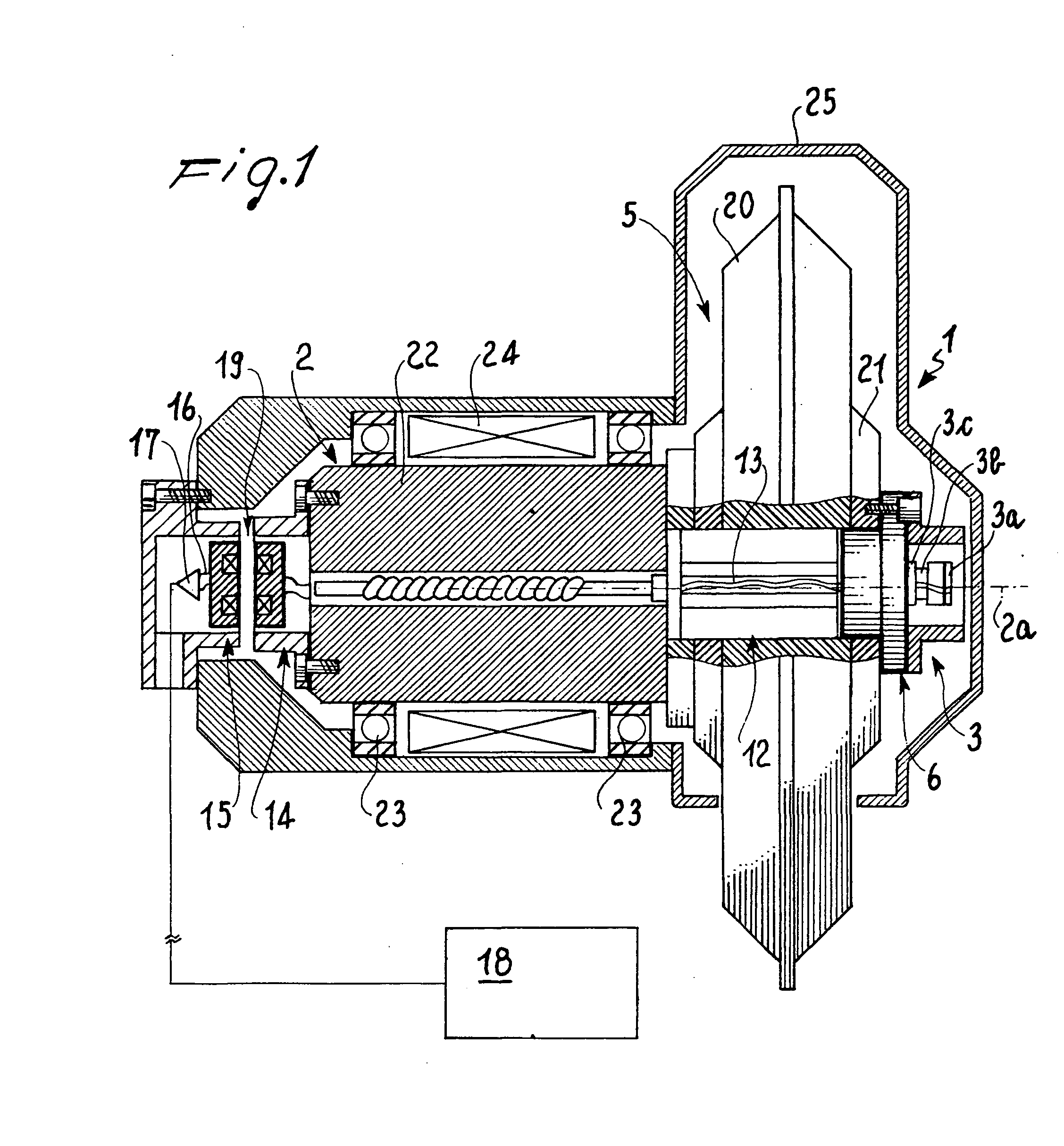 Apparatus for detecting vibrations in a machine tool