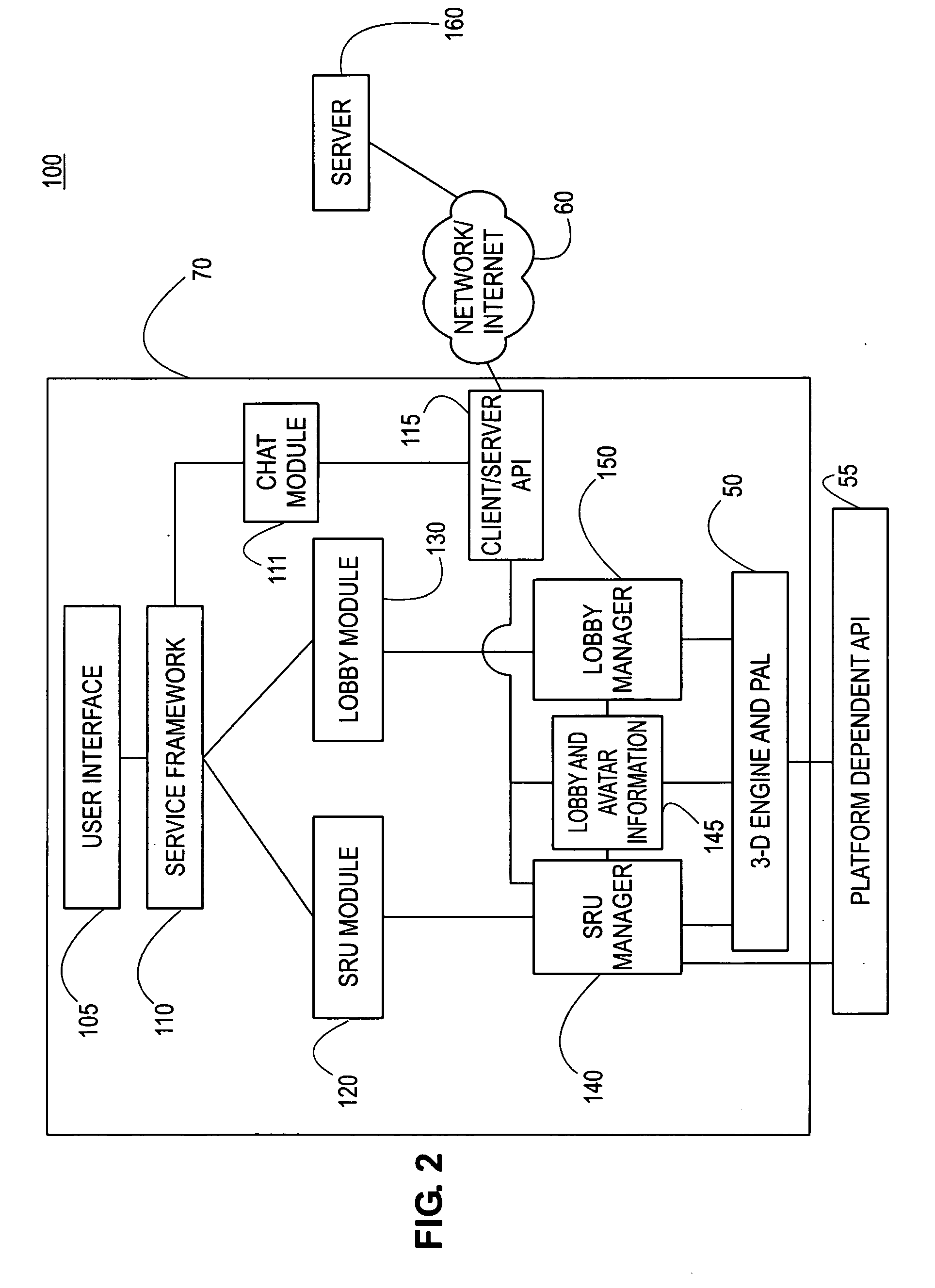 Systems and methods for providing an online lobby