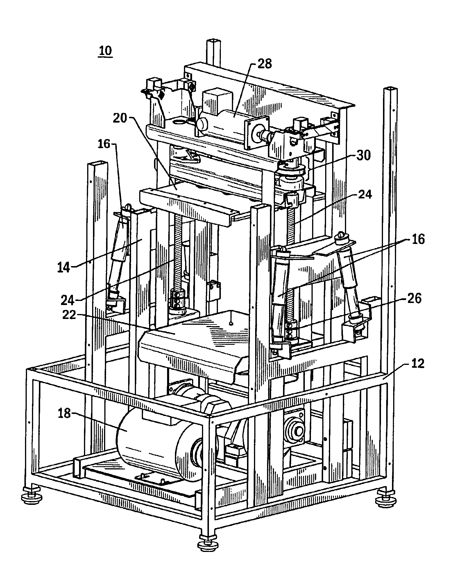 Vibrational paint shaker with managed can detection and clamping features