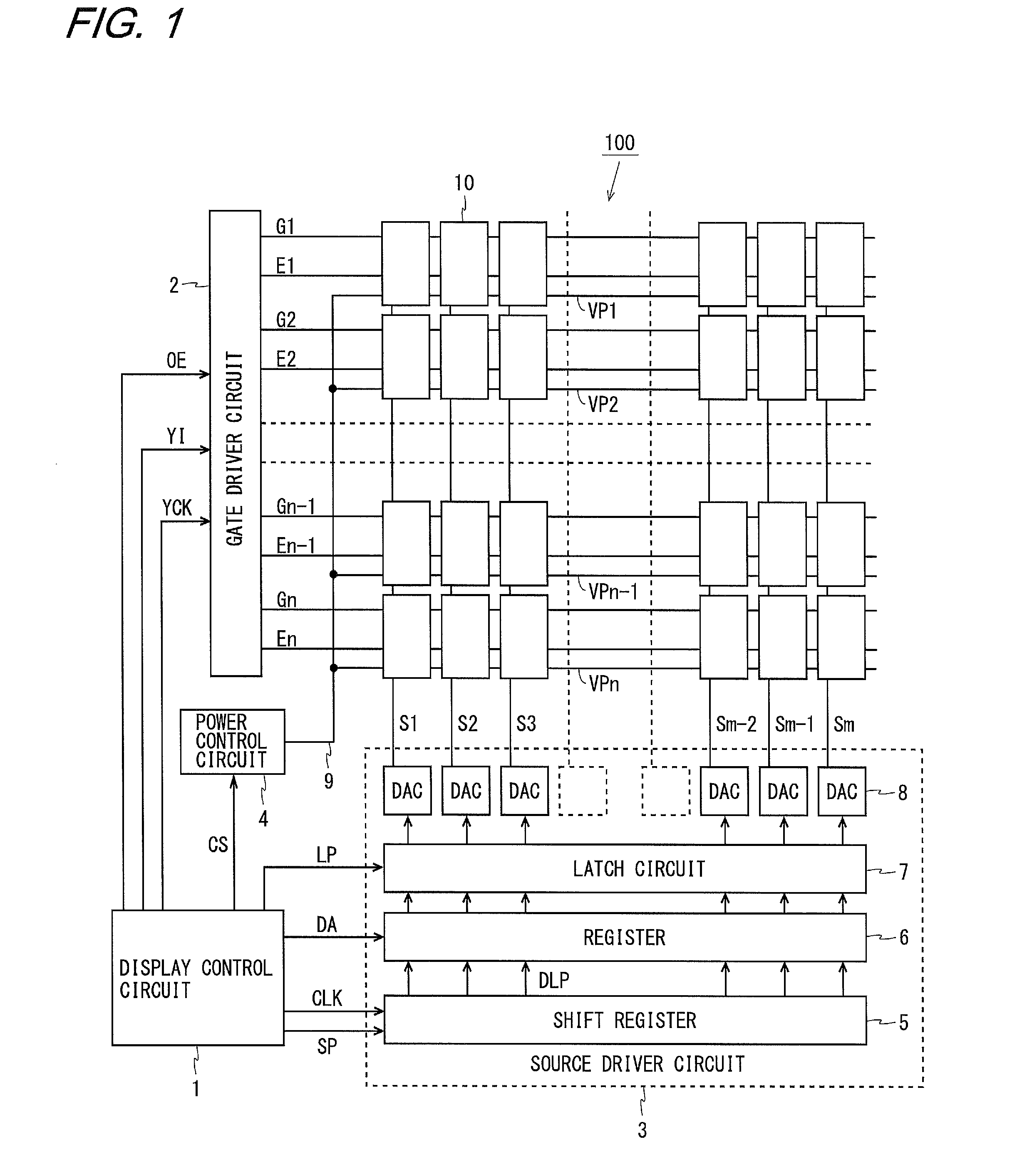 Display device and method for driving same