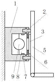 Pedal standing position warning system and warning method, corridor walking device and control method