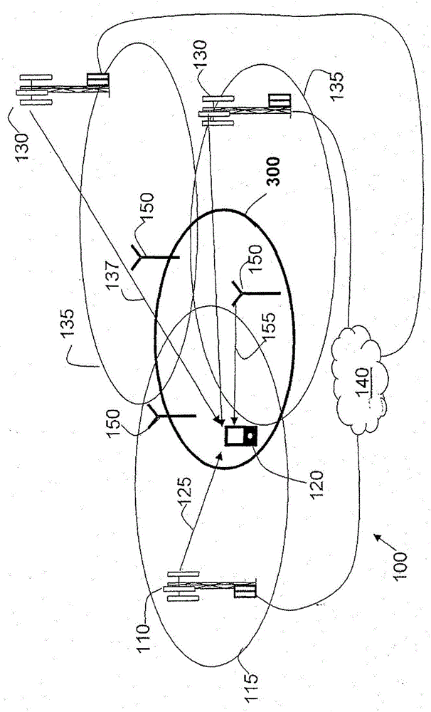 Method for sending signal to inform measurement for location in wireless network