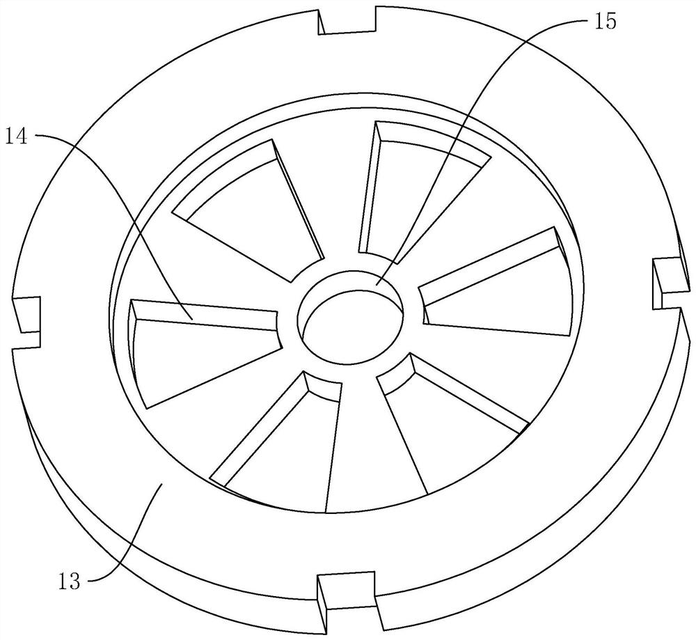 Cyclone extraction device and separation system using the same