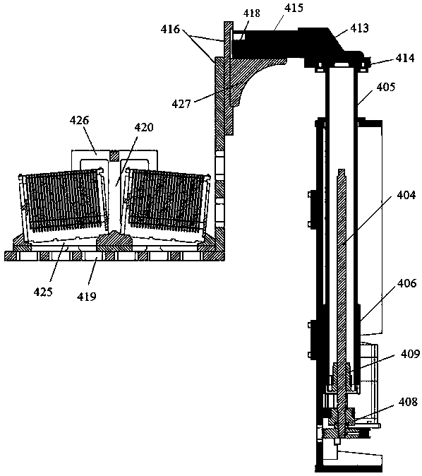 Silicon wafer cleaning and drying integrated device and cleaning method thereof