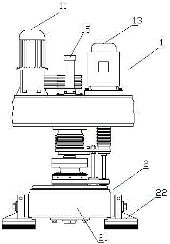 High-speed polishing grinding head device