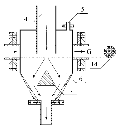 Device and method for separating CO2 by circulating fluidized bed chemical looping-combustion of coal and combustible solid waste