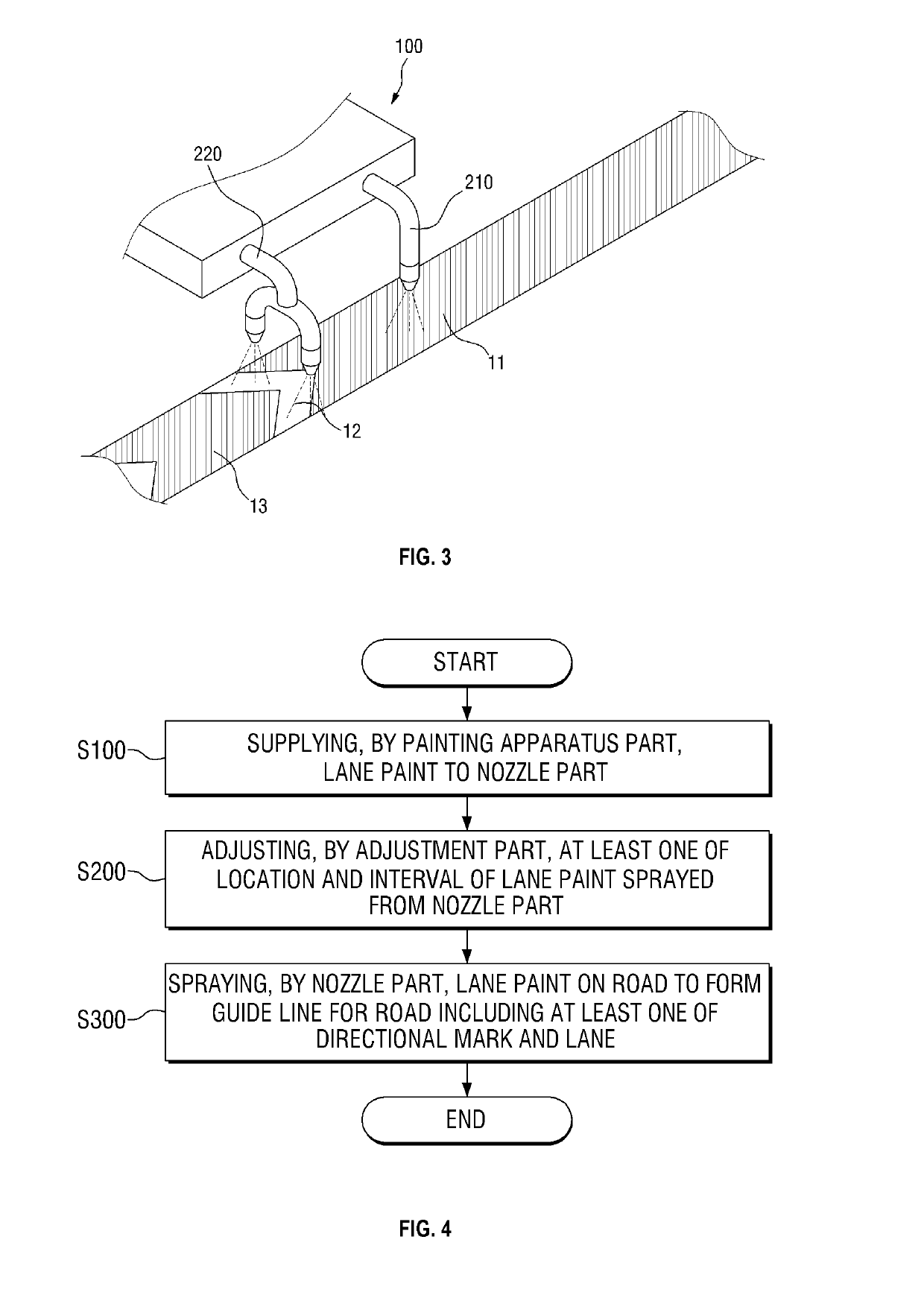 Constructing apparatus and method of guide line for road