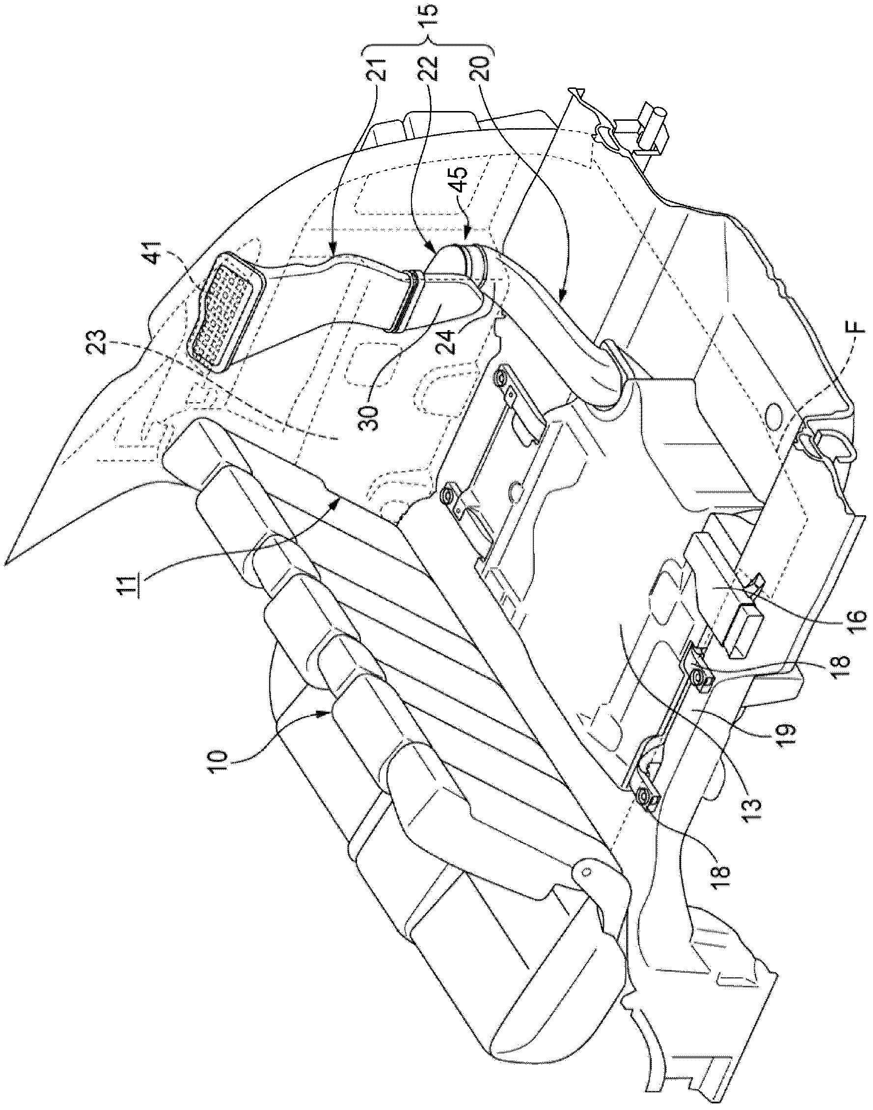 Cooling mechanism of vehicle battery