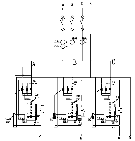 Voltage stabilization equipment capable of saving electricity, optimizing electric energy and automatically adjusting voltage for system