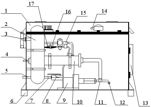 Novel foam dust removal device for coal mining heading face