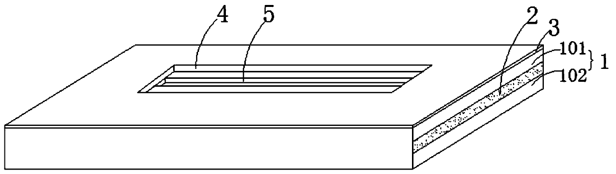 Soundproof and anti-corrosion floor in subway and high-speed railway carriages, and manufacturing method of soundproof and anti-corrosion floor