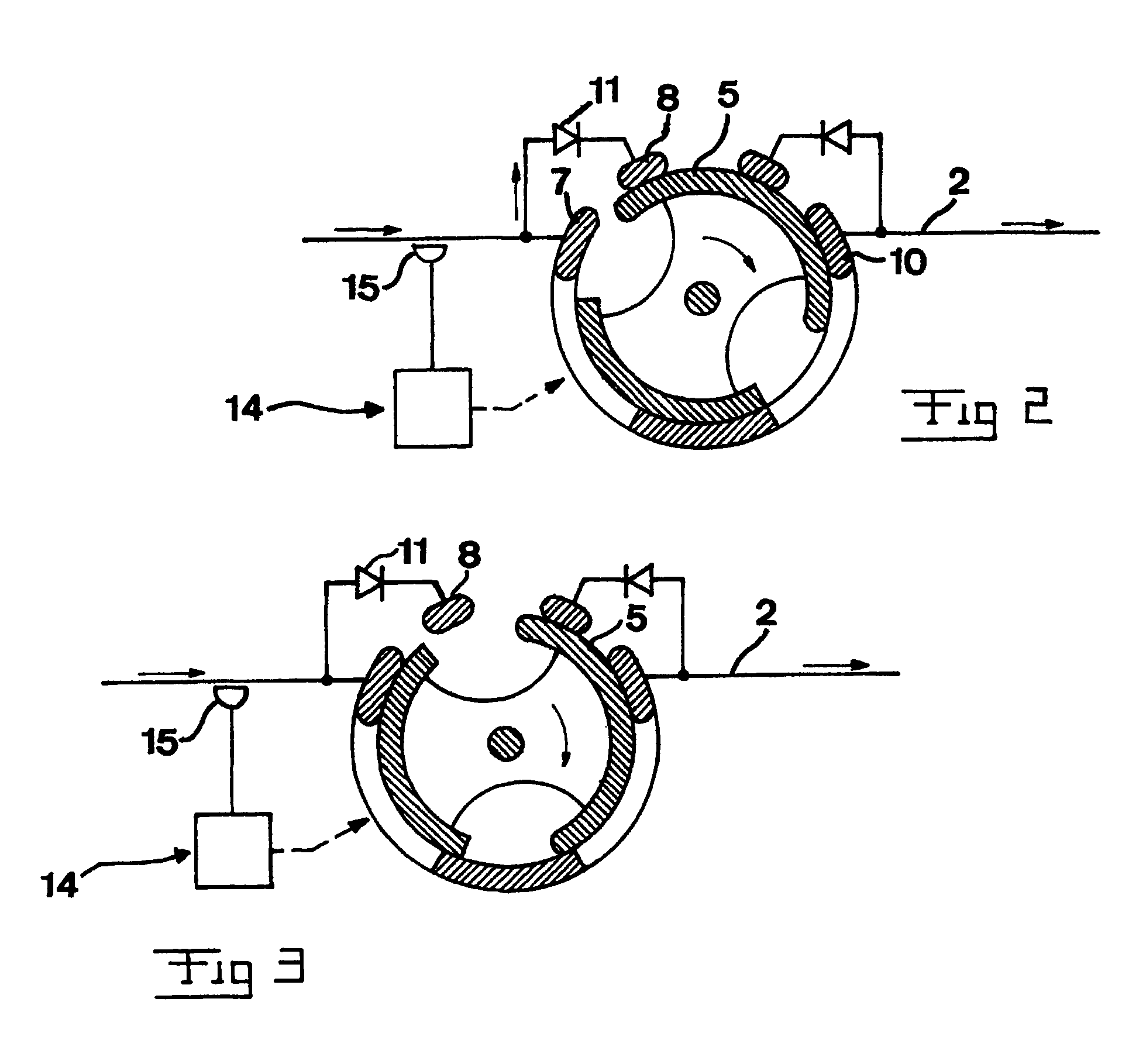 Method and device for prediction of a zero-crossing alternating current