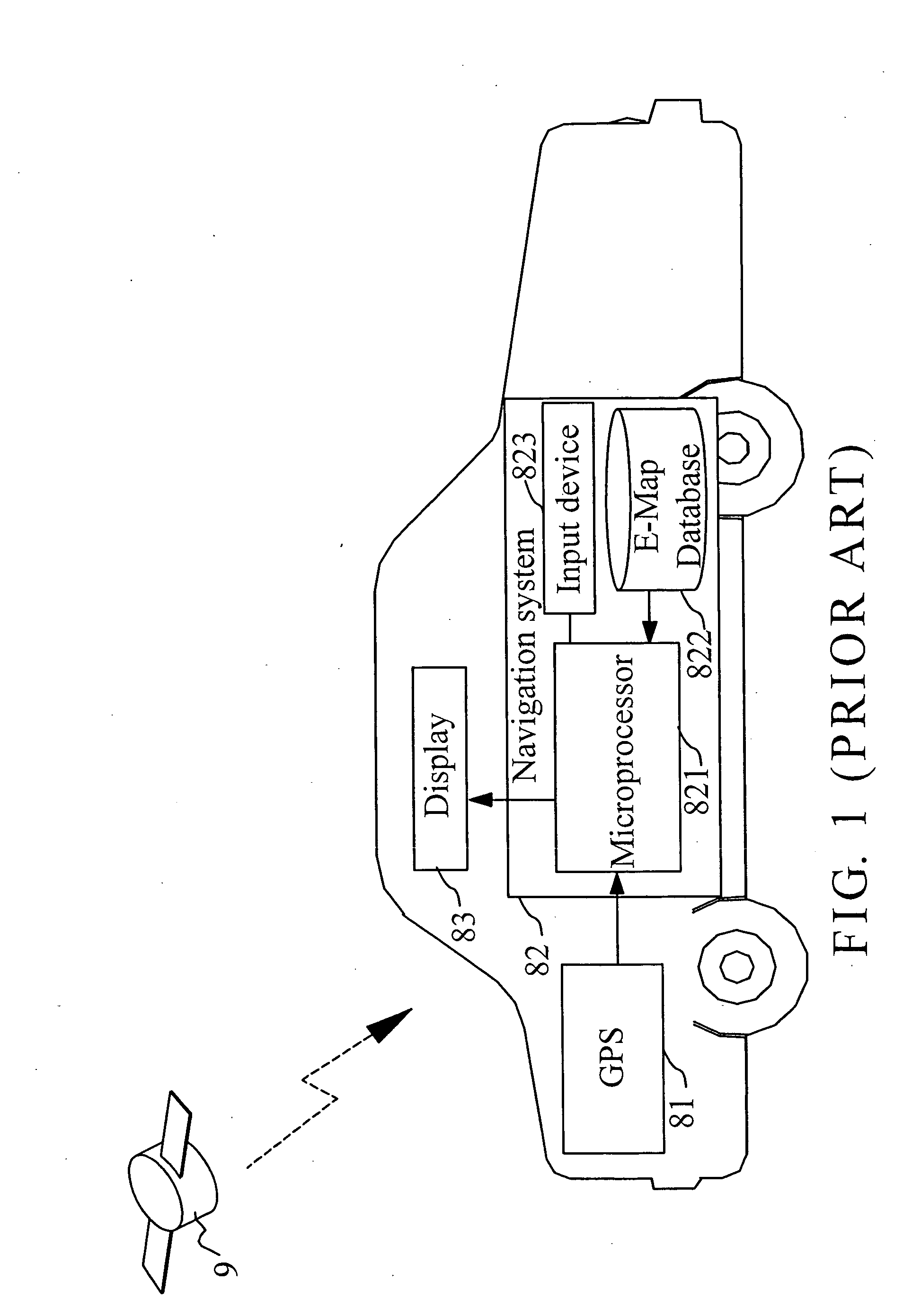 Vehicle dynamic navigation system and method