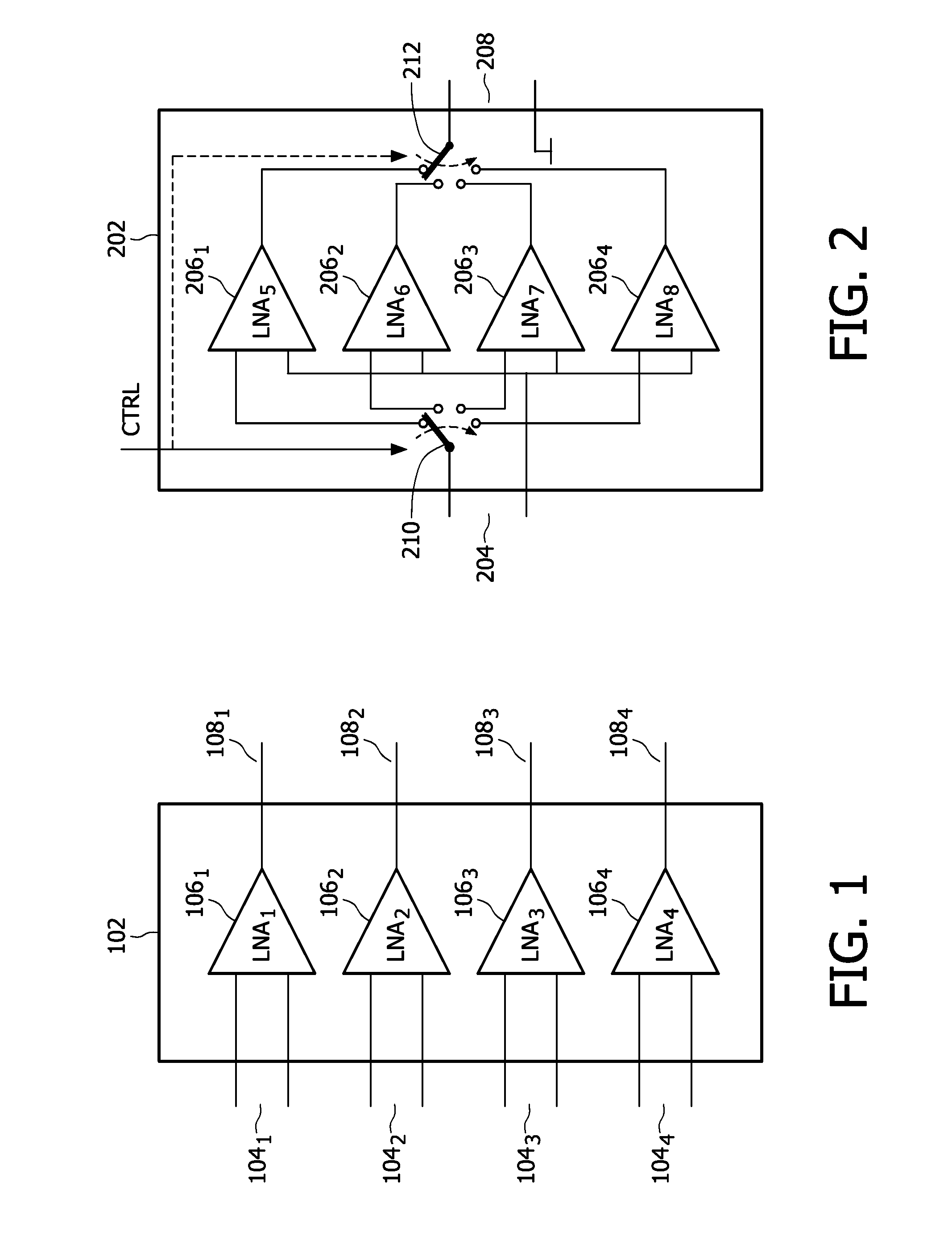 Magnetic resonance integrated-circuit low-noise amplifier